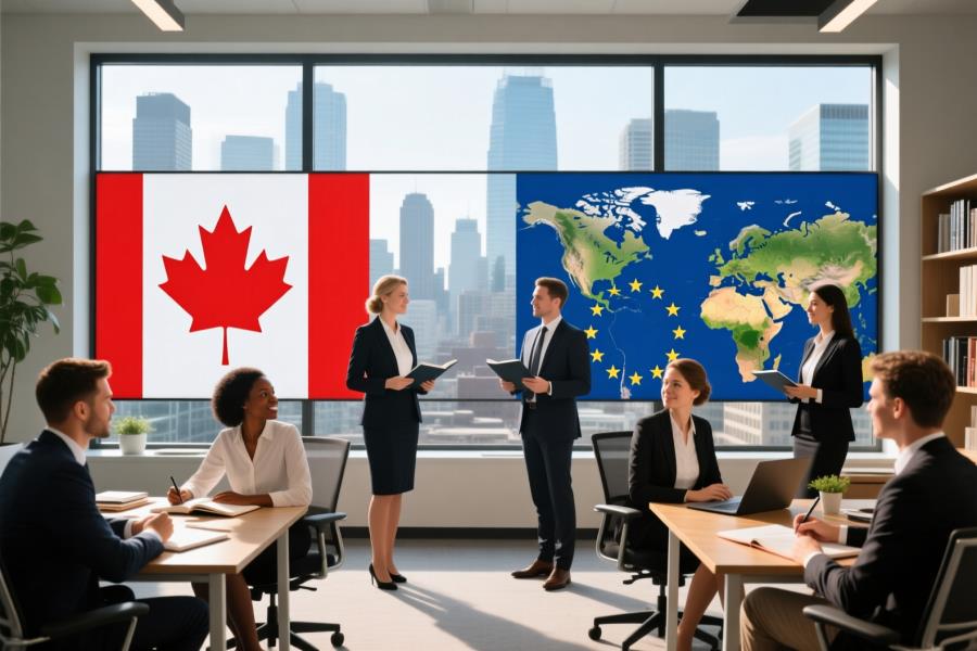 Future‑Proof Study Fields and Their Job Markets in Canada and Europe